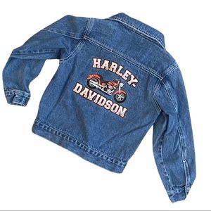 Harley Davidson Kids Jean Jacket